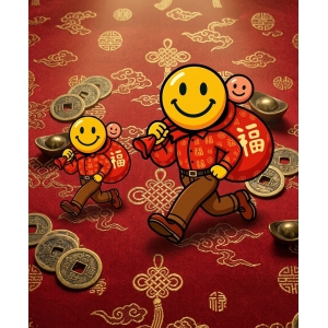 【Original IP】Free Download! 2026 "Mr. OKOBB" Blessing Wallpapers — For Both Mobile & Desktop!
